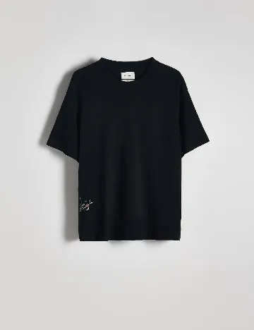 Tricou Oversize Reserved, negru