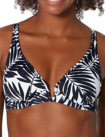 Sutien de baie Sloggi by Triumph, alb/negru