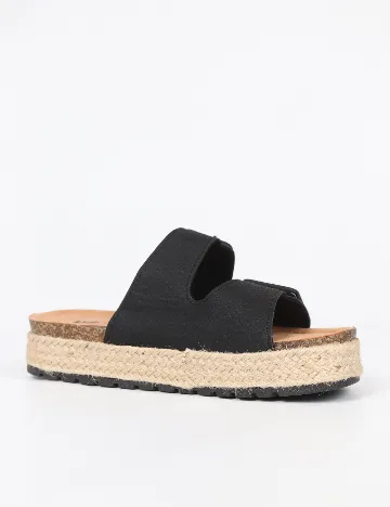 Slapi SHEIN, negru