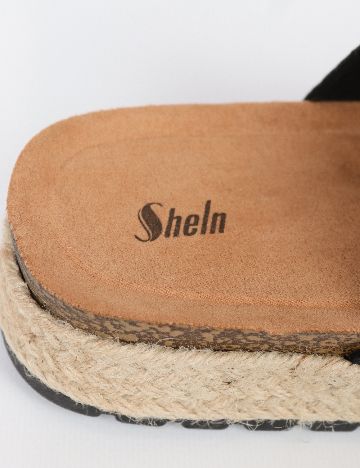 Slapi SHEIN, negru