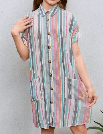 Rochie Shein Kids, mix culori