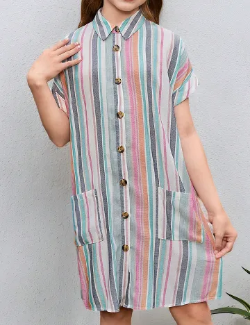 Rochie Shein Kids, mix culori