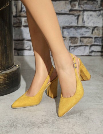 Pantofi SHEIN, galben