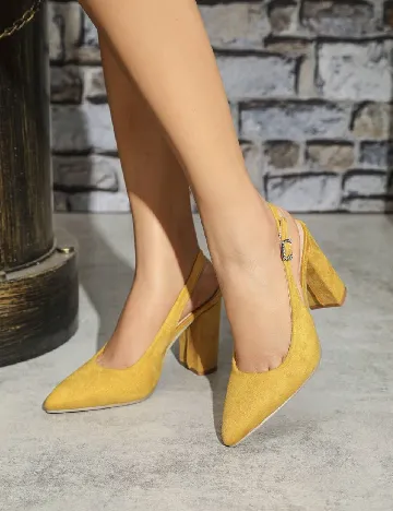 Pantofi SHEIN, galben