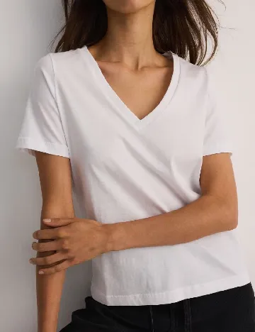 Tricou Reserved, alb