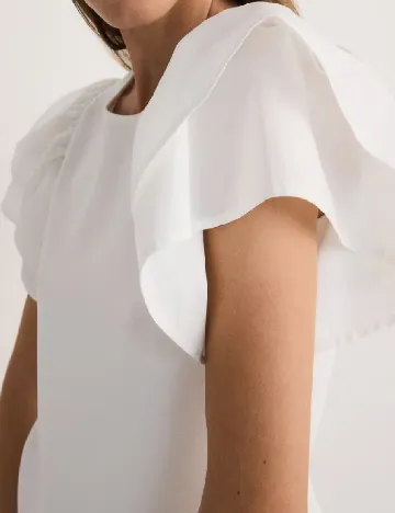 Tricou Reserved, alb