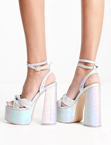Sandale Public Desire, gri
