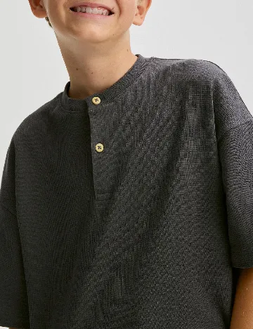 Tricou Oversize Reserved, gri