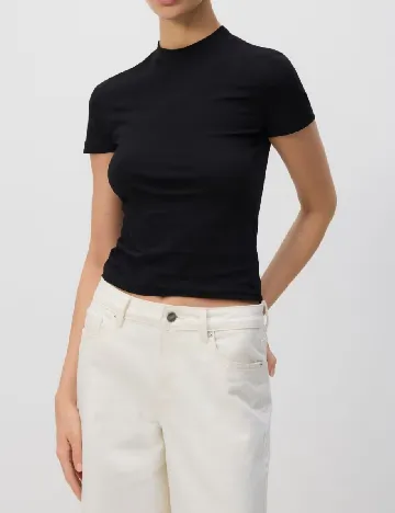 Tricou Reserved, negru