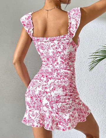 Rochie scurta SHEIN, roz