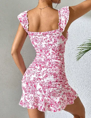 Rochie scurta SHEIN, roz