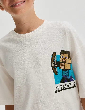 Tricou Oversize Reserved, alb
