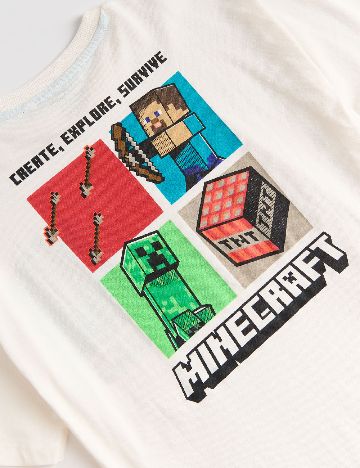 Tricou Oversize Reserved, alb