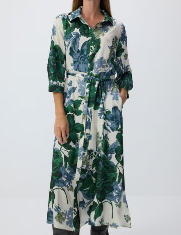 Rochie medie Reserved, floral print