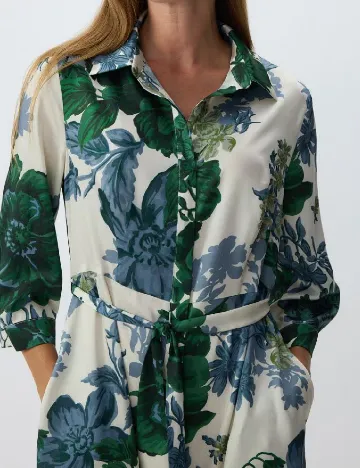 Rochie medie Reserved, floral print