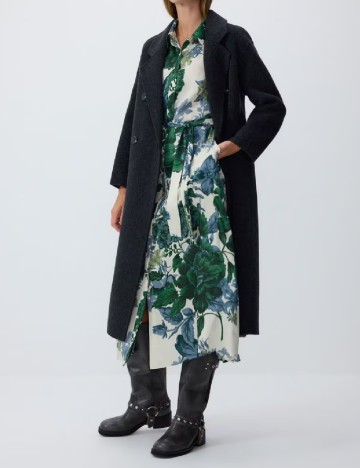 Rochie medie Reserved, floral print