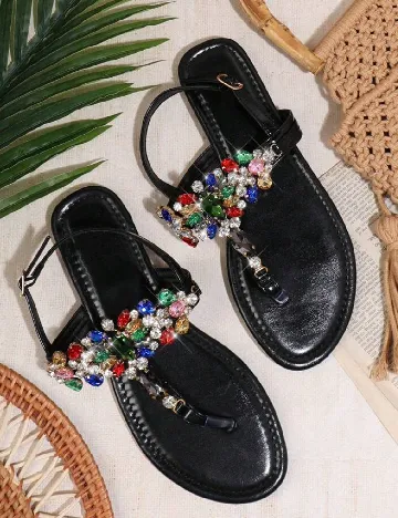 Sandale SHEIN, negru
