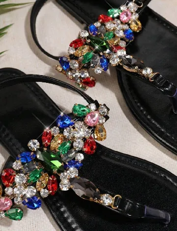 Sandale SHEIN, negru