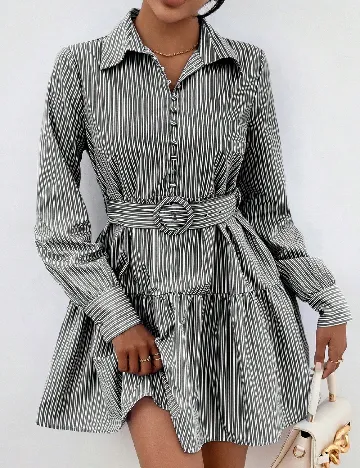 Rochie scurta SHEIN, gri