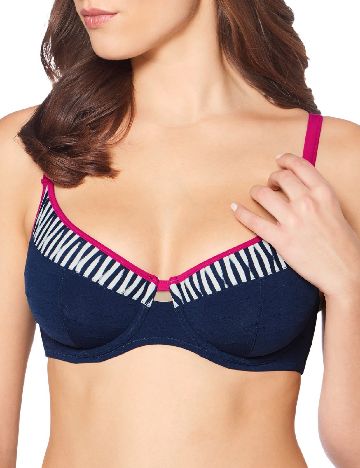 Sutien de baie Triumph, bleumarin inchis