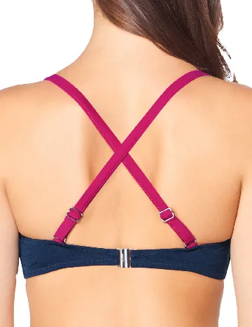 Sutien de baie Triumph, bleumarin inchis
