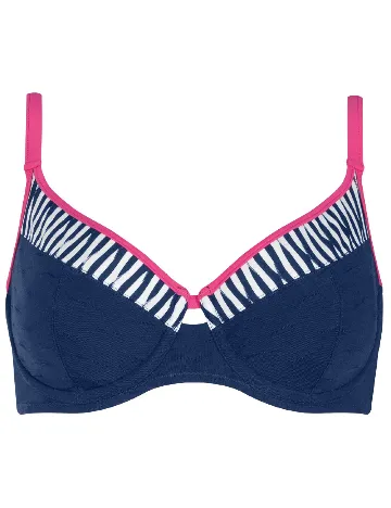 Sutien de baie Triumph, bleumarin inchis