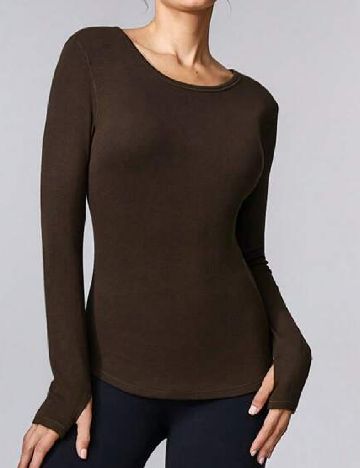 Bluza GLOWMODE, maro