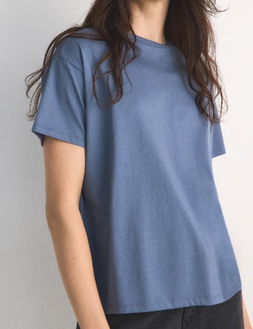 Tricou Reserved, albastru