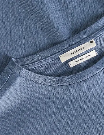 Tricou Reserved, albastru