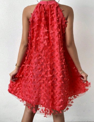 Rochie scurta SHEIN, rosu