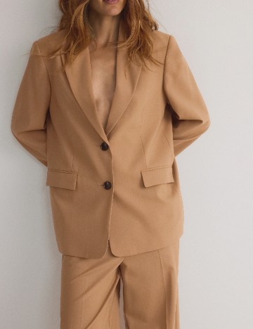 Sacou Oversize Reserved, maro