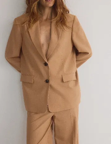 Sacou Oversize Reserved, maro