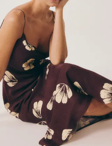 Rochie lunga Reserved, visiniu