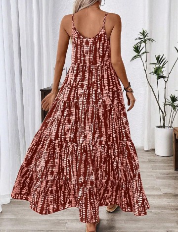 Rochie lunga SHEIN, maro