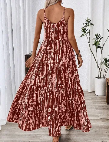 Rochie lunga SHEIN, maro