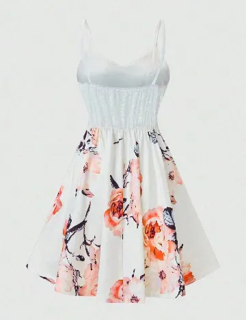 Rochie scurta SHEIN, alb