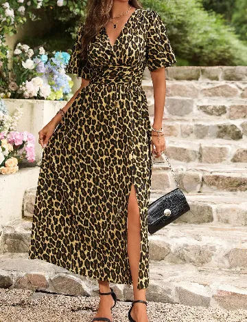 Rochie lunga SHEIN, animal print
