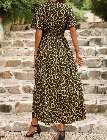 Rochie lunga SHEIN, animal print