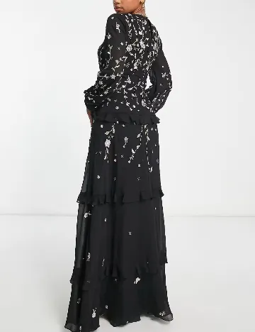 Rochie lunga ASOS, negru