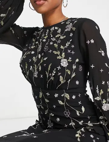 Rochie lunga ASOS, negru