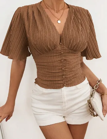 Bluza SHEIN, maro