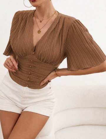 Bluza SHEIN, maro