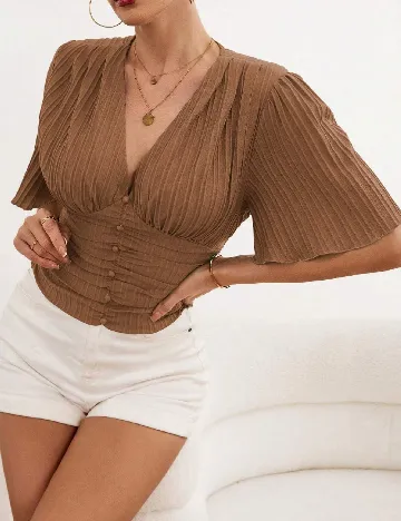 Bluza SHEIN, maro