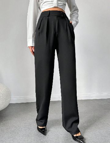 Pantaloni SHEIN, negru