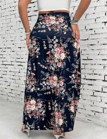 Fusta SHEIN CURVE, bleumarin