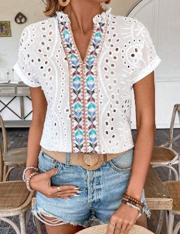 Bluza SHEIN, alb
