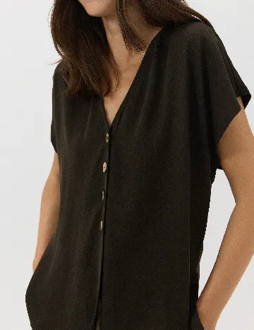 Bluza Reserved, verde inchis