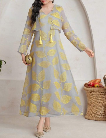 Rochie lunga SHEIN, gri