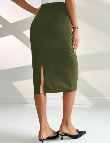 Fusta SHEIN, verde