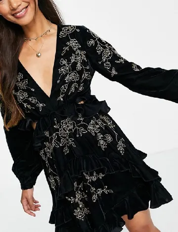 Rochie scurta ASOS, negru